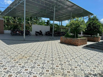 Biệt thự, xưởng may tổng dt 1500m2 xã Trung Hòa, huyện Chợ Gạo, Tiền Giang, giá 6.9 tỷ 1