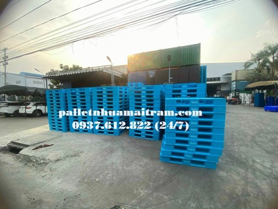 Pallet nhựa cũ Ninh Thuận giá rẻ, giao hàng tận nơi 4