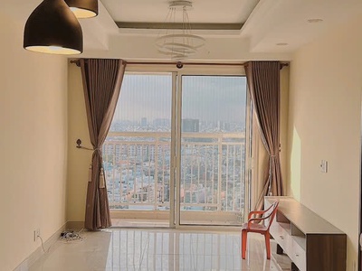 Cho thuê CHCC Lucky Place Q.6, 85m2, 2Pn, 2WC, trang bị sẵn máy lạnh 9