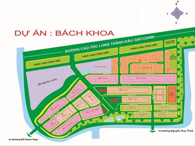 Chủ Đất Cần Tiền Bán Đất Nền Dự Án Bách Khoa, Nguyễn Duy Trinh, Phú Hữu, Quận 9. 0