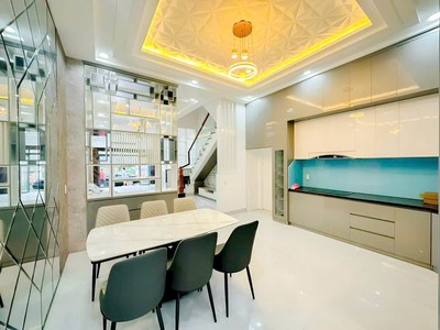 Bán gấp nhà mới đẹp lô nhì đường huỳnh tấn phát - gần amelia phú mỹ hưng - 5x20m - xe hơi đậu trong 2