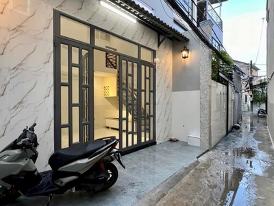 Nhà đẹp 2 tầng vào ở ngay - hẻm trước nhà 3m - 5.3x11m - huỳnh tấn phát - quận 7 0