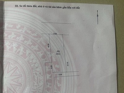 Bán gấp nhà 2 tầng với 239m2 toàn bộ thổ cư, tại tỉnh lộ 419, xã đồng tâm, huyện mỹ đức. giá 5,82 3