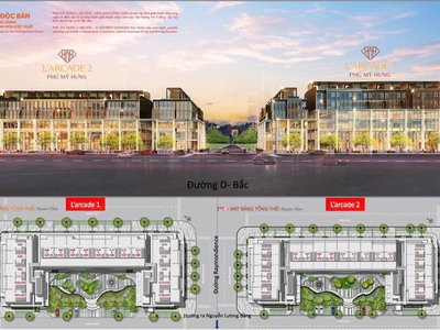 Dự án phú mỹ hưng l arcade là dự án phức hợp thấp tầng duy nhất tọa lạc ngay trung tâm thương mại 1