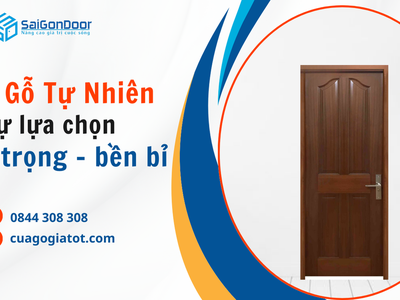 Cửa gỗ tự nhiên   sang trọng và bền bỉ 2
