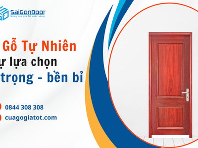 Cửa gỗ tự nhiên   sang trọng và bền bỉ 3