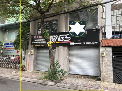 Hiếm-cho thuê nhà mặt tiền hiền vương 160m2, 1lầu,  23 triệu - ngang 8m 2