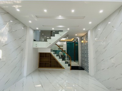 Bán nhà mới 100 đẹp hiện đại 1t3l hẻm ô tô tránh nhau bình giã p8 chỉ 5.799 tỷ 0
