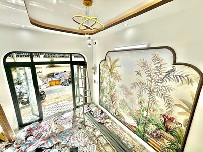 057bán nhà lầu mới. hẻm 72b nguyễn thị minh khai trục chính hẻm 2 ô tô qua mặt tân an ninh kiều 4