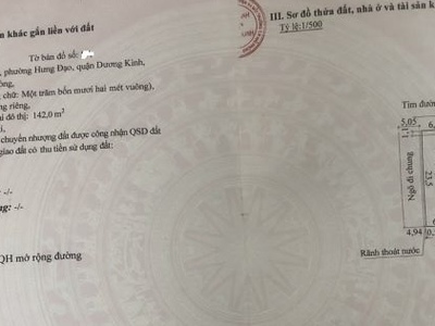 Bán đất Hưng Đạo - Dương Kinh - Hải Phòng 0