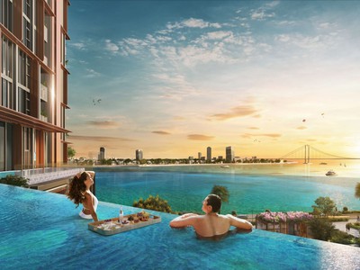 Căn Hộ Studio 40m  - Tầng 17 - View Bán Đảo Sơn Trà - Sun Symphony Đà Nẵng 5