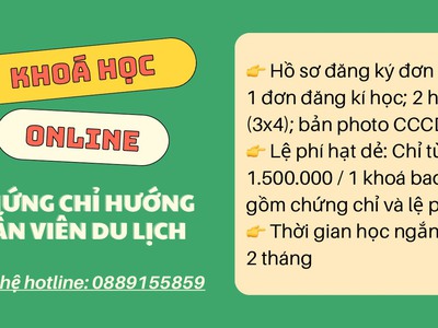 Khóa học cấp chứng chỉ Hướng dẫn viên du lịch 0