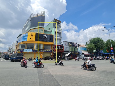 Hiếm-cho thuê nhà mặt tiền lê trọng tấn 100m2, 3lầu - ngay ngã tư 2