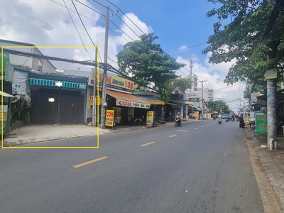 Cho thuê nhà mặt tiền thoại ngọc hầu 124m2, 23triệu 1