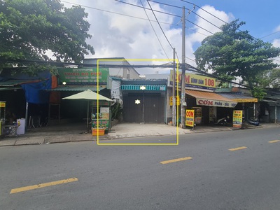 Cho thuê nhà mặt tiền thoại ngọc hầu 124m2, 23triệu 3