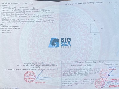 Hạ giá lô đất Vân Phong, Khánh Hòa - lô đất đẹp nhất cho NĐT 5