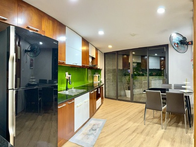 Chính chủ cho thuê căn hộ 100m2 - 3pn- tầng 12 kđt nam cường đường tôn quang phiệt 1