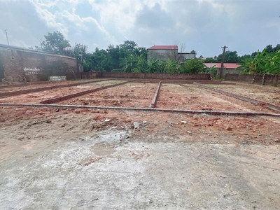 Phân lô sẵn sổ  dtich 55-80m2 xuân đồng, tân minh, sóc sơn .giá chỉ 5-6xxtr. đường 3m. 1