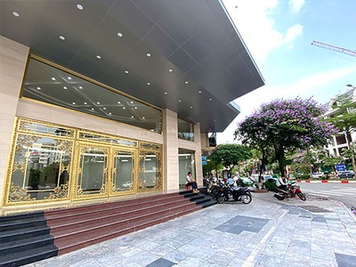 Cho Thuê Tòa Văn Phòng VIP 11 Tầng MP Trần Thái Tông.DT 315m2. Lô Góc. Giá 700tr/th 1
