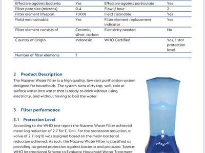 Bình lọc nước công nghệ Hà Lan NaZaVa 3