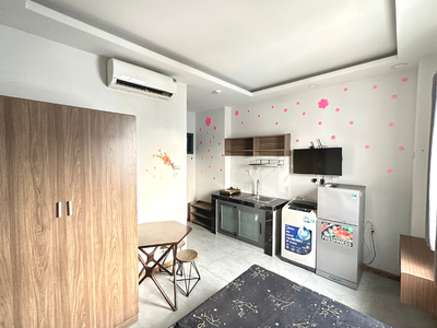 Căn hộ dịch vụ Quận 7 đường Huỳnh Tấn Phát, phòng cửa sổ ánh sáng, full nội thất 8