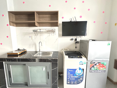 Căn hộ dịch vụ Quận 7 đường Huỳnh Tấn Phát, phòng cửa sổ ánh sáng, full nội thất 12