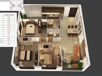 Em chính chủ cần bán căn góc 3pn tòa zen dự án feliz homes trung tâm quận hoàng mai 1