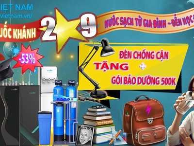 Mừng Quốc Khánh 2/9   Nước Sạch Từ Gia Đình Đến Học Đường   Karofi Việt Nam 0