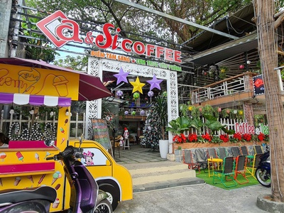 Sang quán cafe sân vườn rộng đường số 10,khu sau gigal mall chung cư 4s rivierside 0