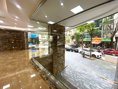 Bán Tòa Văn Phòng VIP 8 Tầng MP Dịch Vọng Hậu. Vị Trí Lô Góc. DT 300m2.Gía 215TY 1