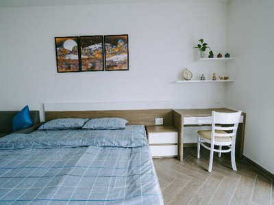 Cho thuê căn hộ 1 ngủ tách bếp xịn xò tại KĐT Waterfront  giá chỉ 7.5tr 0