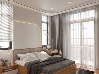 Nhà đẹp view thoáng diện tích 68 m , mặt tiền 4,2 m. chỉ có ở tđc chu văn an, tp thái bình. 1