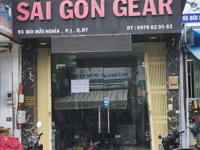 Cho thuê mặt bằng tầng trệt mặt tiền đường bùi hữu nghĩa, phường 1, quận bình thạnh 1