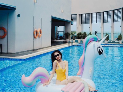 Bán căn 2PN Alphanam đường biển Võ Nguyên Giáp, full nội thất, cho thuê40-50 tr/th, giá cực tốt 8