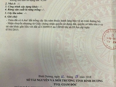 Chính chủ cần bán nhanh căn nhà tp dĩ an - bình dương 3