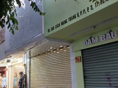 Hot  hot  cho thê gấp nhà mặt tiền đường cách mạng tháng tám, quận 3, hcm 1