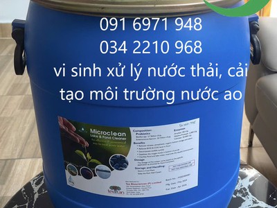 Mua bán sỉ MICROCLEAN vi sinh cải tạo môi trường nước ao hồ 0