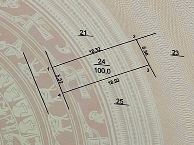 Giá cần tiên bán gấp tại xuân bách quang tiến dt100 m fun thổ cư khuôn thưa đất đẹp 3