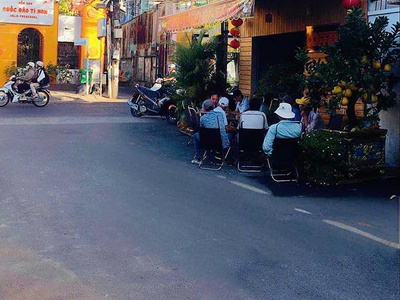 Chính chủ cần sang gấp quán cafe mặt tiền dương đình hội có gác ở lại 4
