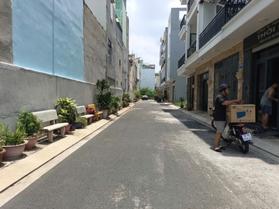 Hàng hiếm nhà đẹp gần đh hồng bàng - ngang 4,5m - 5 tầng btct - hẻm 7m ôtô đỗ thoải mái - chỉ 6 tỷ 0