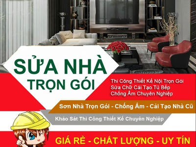 Dịch vụ sơn nhà  sửa chữa nhà - thiết kế nội thất trọn gói tại hoài đức hà nội Var:TinhQuan 1
