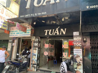 Quận tân bình   mặt bằng cho thuê nhà kinh doanh đẹp lắm, mt 1004 cmt8, f.5 , tel : 0