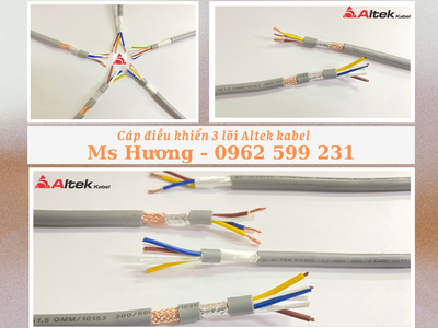 Cáp điều khiển, Cáp tín hiệu Altek kabel 2-30 lõi giá sỉ toàn quốc 2