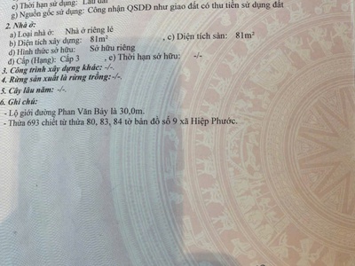 Định cư qua nước ngoài cần bán nhà mặt tiền đương phan văn bảy - tp hồ chí minh 2