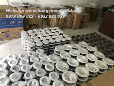 Miệng gió tròn nhựa ABS FK-O D150 9