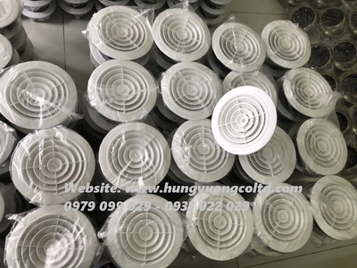Miệng gió tròn nhựa ABS FK-O D150 6