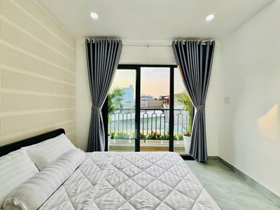 Nguyễn văn lượng, nhà mới sẵn nội thất, 35m2 3 tầng 3pn 2
