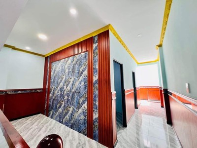 Nhà mới xây mới tinh 1 trệt 1 lửng 3 phòng ngủ sổ riêng đã có thổ cư 1