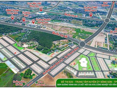 Chính chủ cần bán lô đất ở thị trấn rừng thông - đông sơn - tp.thanh hóa. 1