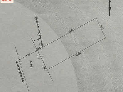 Cho thuê 2 lô đất mặt tiền Nam Trân, diện tích 150m2 1